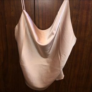 Silk tank top